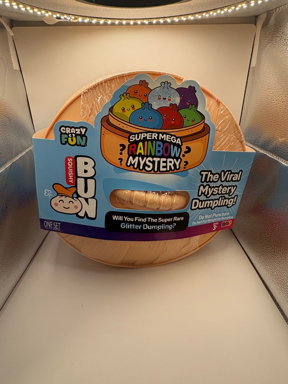 RMS SUPER MEGA JUMBO Rainbow Mystery Squishy Bun Dumpling
